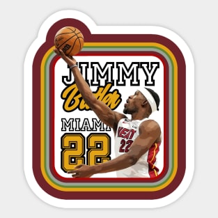 Miami 22 is Jimmy Butler Sticker